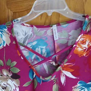 watermelon womens top size L/GRANDE